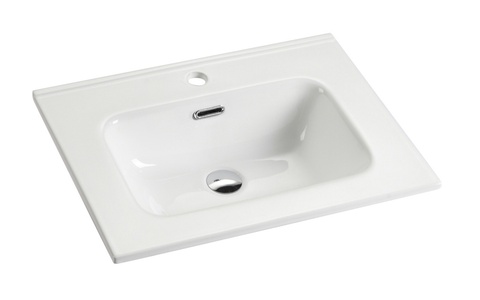Ceramica Nova Element CN7001 Умывальник накладной прямоугольный, 61x46.5, цвет: белый
