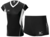Волейбольная форма Mizuno Premium женская черная - 1