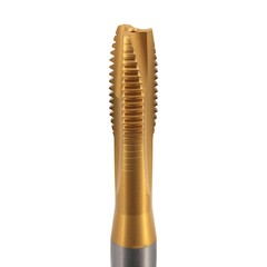Метчик М10х1,5 (Машинный) DIN371 HSSEPM-TiN 6h B/4-5P 100мм a=8,0 H-Tools 30036THT