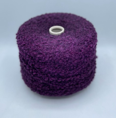 Бобинная пряжа (пр.Италия), art.Bombolo, 110м/100гр. 25% Мохер, 10% меринос, 53% акрил, 12%полиэстер, цвет-Фиолетовый,арт.28348