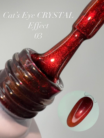 Гель-лак FOR YOU Cat's eye CRYSTAL № 03