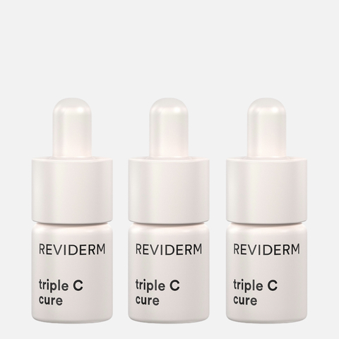 REVIDERM Тriple C cure Сыворотка с витамином С с лифтинг-эффектом, 3 флакона х 7 мл