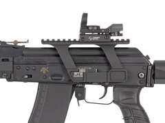 Коллиматорный прицел Target Optic 1x22x33, на Weaver/Picatinny, открытого типа, 4 вида прицельной марки, красная/зелёная, CR2032
