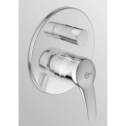 Ideal Standard Alpha A7185AA Встраиваемый смеситель для ванны/душа, полный комплект (встраиваемый комплект A1300NU)