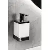 Boheme 10727-SGM Диспенсер настенный Qubic Shine Gun Metal