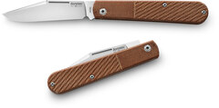 Фото Складной нож LionSteel Barlow Slim Shuffler, сталь M390, рукоять canvas