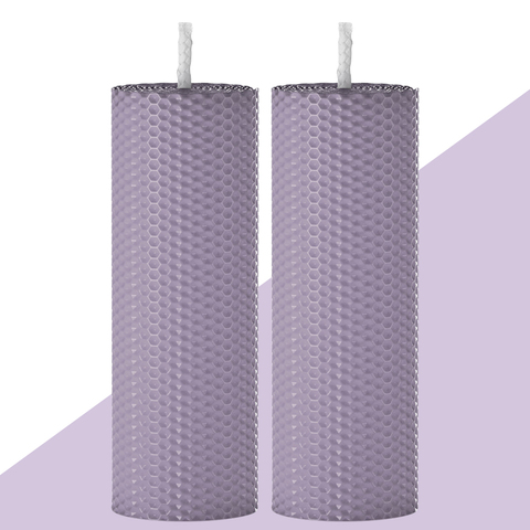 Набор из 2 натуральных свечей SCANDYLAB Honey Mix Lavender