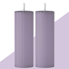 Набор из 2 натуральных свечей SCANDYLAB Honey Mix Lavender