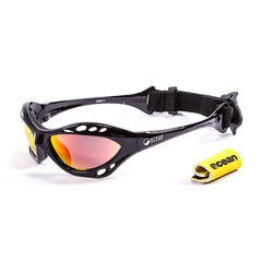 Спортивные очки OCEAN Cumbuco Black / Revo Orange Polarized lenses