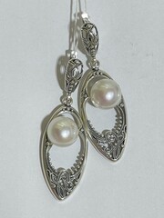 Алаверди (серьги из серебра)