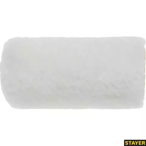 STAYER VELOUR, 15 х 50 мм, бюгель 6 мм, ворс 4 мм, 50% акрил, 50% шерсть, для лаков и эмалей, малярный мини-ролик (0501-05) (10штук)
