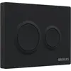 Berges 43404 Комплект : инсталляция NOVUM кнопка O5 Soft Touch черная, унитаз SIGMA Rimless 52 см, сиденье дюропласт микролифт, быстросъём