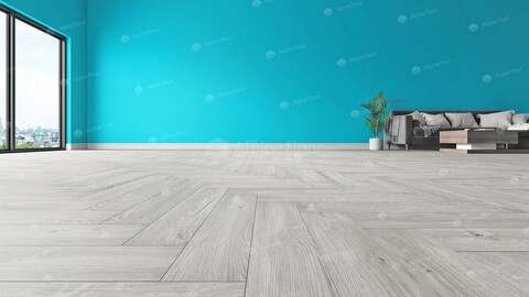 Кварц виниловая плитка Alpine Floor - Parquet LVT Снежный (ECO 16-11)
