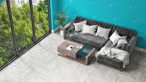 Кварц виниловая плитка Alpine Floor - Parquet LVT Снежный (ECO 16-11)