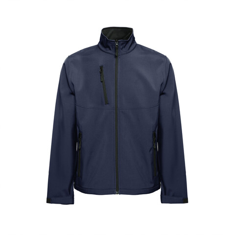 THC EANES. Куртка Softshell (унисекс) из полиэстера и эластана