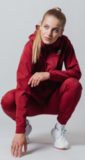 Элитный беговой ветрозащитный костюм Nordski Pro Energy Ruby, женский