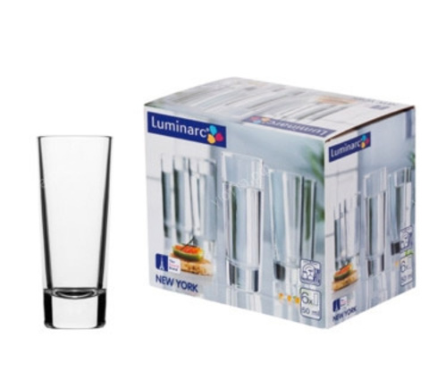 Набор стопок Luminarc Нью-Йорк 50 мл (6 шт) - купить