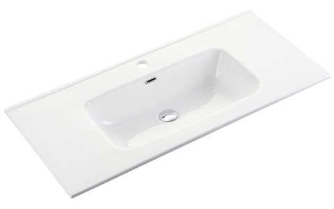 Ceramica Nova Element CN7002 Умывальник накладной прямоугольный, 91x46.5, цвет: белый