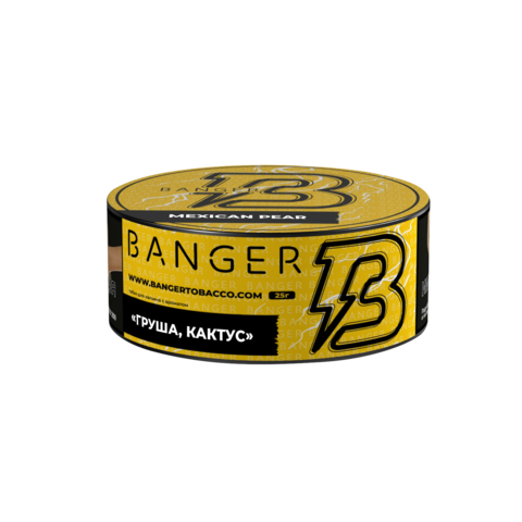 М. Табак для кальяна Banger Мексикан Пир (Груша, кактус) 25 г