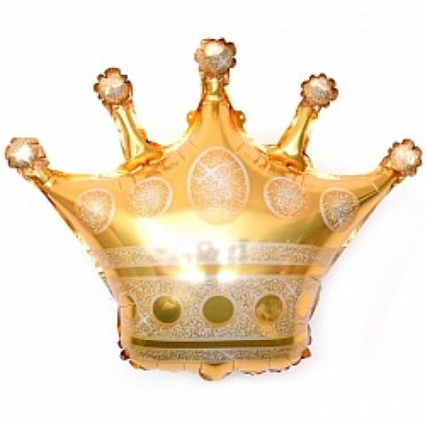 Шар К Фигура, Корона, Золото, 24