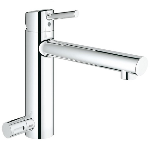GROHE Concetto 31209001 Смеситель для мойки с вентилем