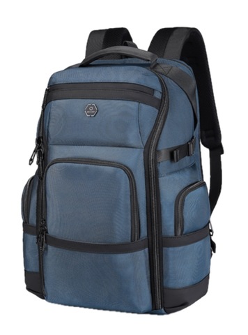 Картинка рюкзак городской Ozuko 9792S Blue - 5