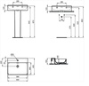 Ideal Standard Conca T369101 Умывальник 60 см