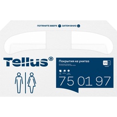 Одноразовые покрытия на унитаз Tellus V1 750197 (250 штук в упаковке)