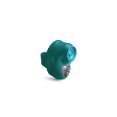 Клиторальный стимулятор на палец Love to Love KISSCOOL Iridescent Teal