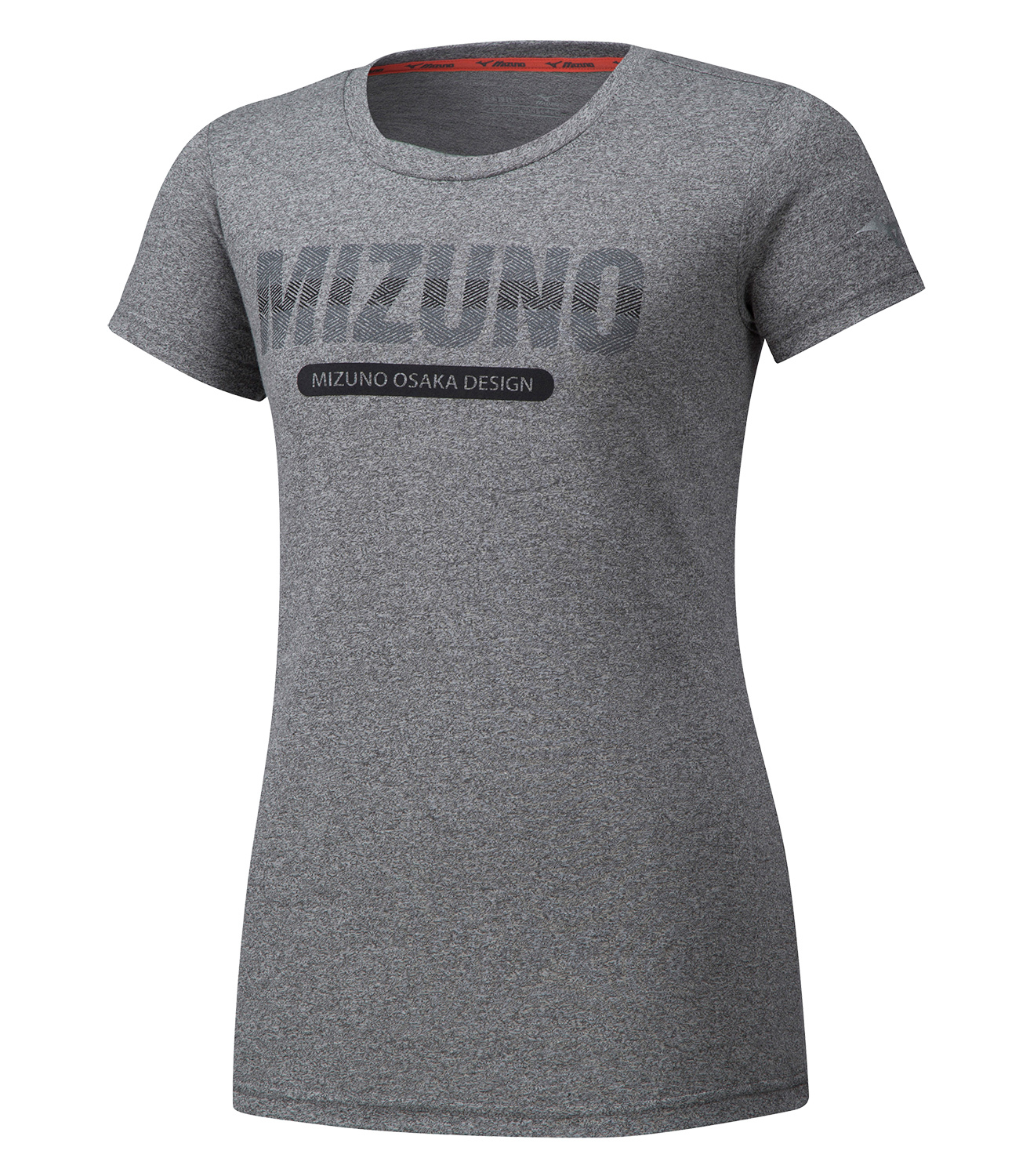 Mizuno Heritage 06 Tee футболка для бега женская серая