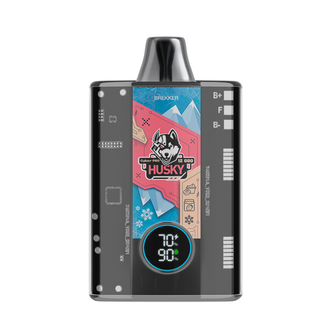 HUSKY CYBER PRO 12000 Клубничный джем Персиковый йогурт Лёд - Brekker
