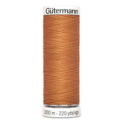 Нить Sew-All 200 м, Gutermann, 612 рыжая охра
