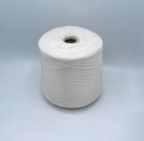 Бобинная пряжа (пр.Италия), art-Cashmere 2/26 1300м/100гр. 100% Кашемир, цвет-Молочный арт.30221