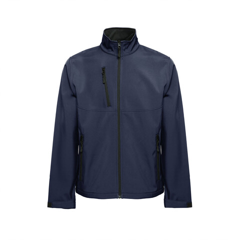 THC EANES. Куртка Softshell (унисекс) из полиэстера и эластана