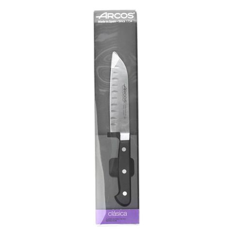 Нож кухонный стальной Сантоку 14 см ARCOS Clasica арт. 2569