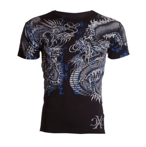 Xtreme Couture | Футболка мужская DOUBLE UP X123 от Affliction перед