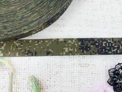 Лента ременная стропа 300D, ш. 5 см, 44 гр/м, камуфляж цифра