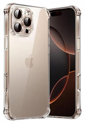 Чехол UGREEN CA103 (45915) iPhone 16 Pro Bright Cushion Case, прозрачный