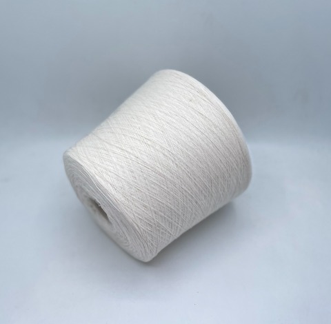 Бобинная пряжа (пр.Италия), art-Cashmere 2/26 1300м/100гр. 100% Кашемир, цвет-Молочный арт.30221