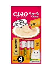 INABA Ciao Churu пюре для кошек куриное филе 14 г*4