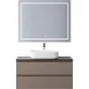 BelBagno KRAFT-1000-2C-SO-СO База под раковину подвесная с фрезерованными ручками по всей длине фасада с двумя выкатн. ящ., Бежевый Мат., 1000x455x500