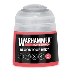 Краска Bloodtoof Red 5 — Warhammer Tone Pro, 12 мл, 20-155 (ПРЕДЗАКАЗ)