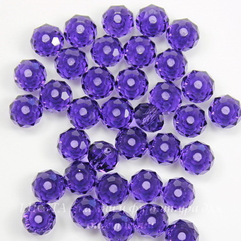5040 Бусина - рондель с огранкой Сваровски Purple Velvet 6 мм