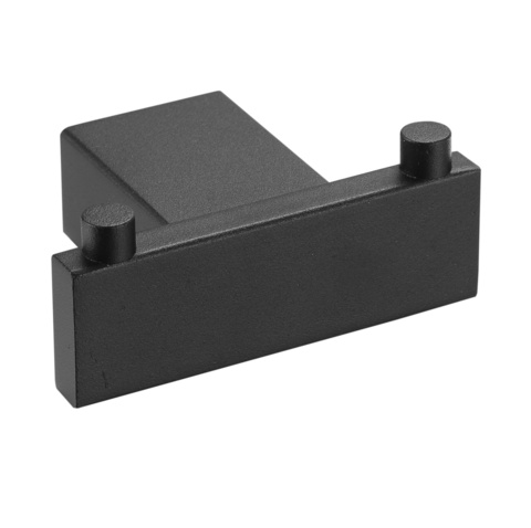 Mediclinics Harmonia AI2418B Двойной крючок для ванной комнаты (черный матовый)