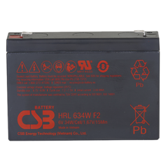 Аккумулятор CSB HRL634W F2