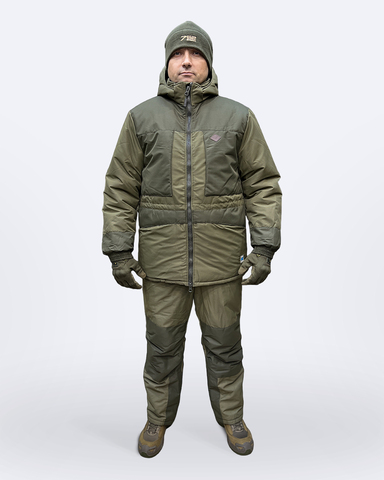 Зимний костюм Taygerr Егерь –45 °C, хаки, мембрана Кошачий глаз