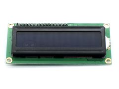 Дисплей LCD1602, 2-строчный, синий, с I2C модулем