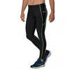 Mizuno Impulse Core Long Tight беговые тайтсы мужские черные-зеленые - 3