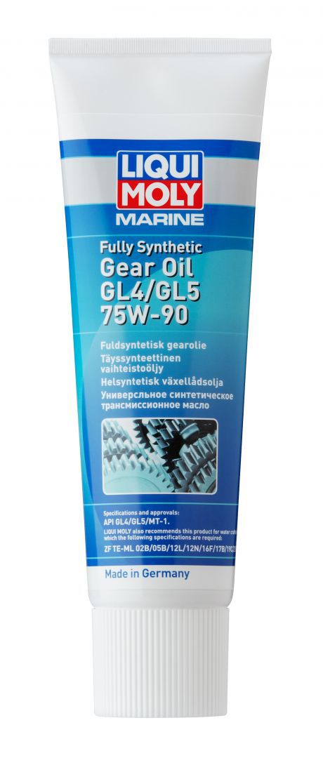 Liqui Moly Marine Gear Oil 75W-90 - Синтетическое трансмиссионное масло для водной техники