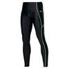 Mizuno Impulse Core Long Tight беговые тайтсы мужские черные-зеленые - 1